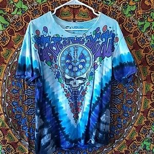 Liquid Blue M Grateful Dead Midnight Hour Tie Dye